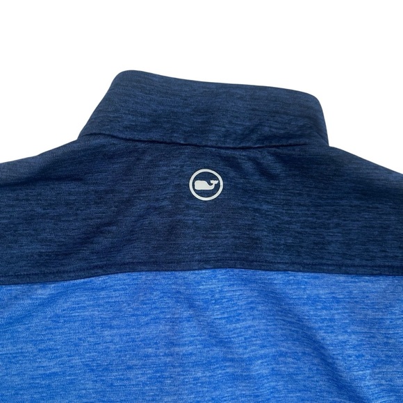 Vineyard Vines Men’s Performance 1/2 Zip Pullover – Blue – Size Large - Picture 10 of 11